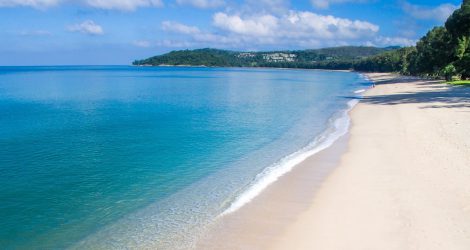 plage et sable blanc